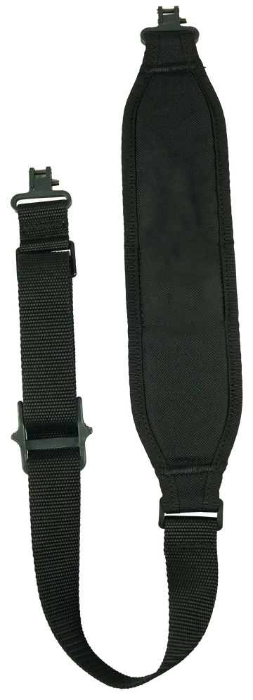 Boyt Harness Max-Ops Padded Adjustable Sling - Black Nylon Webbing with Wire Formed Swivels