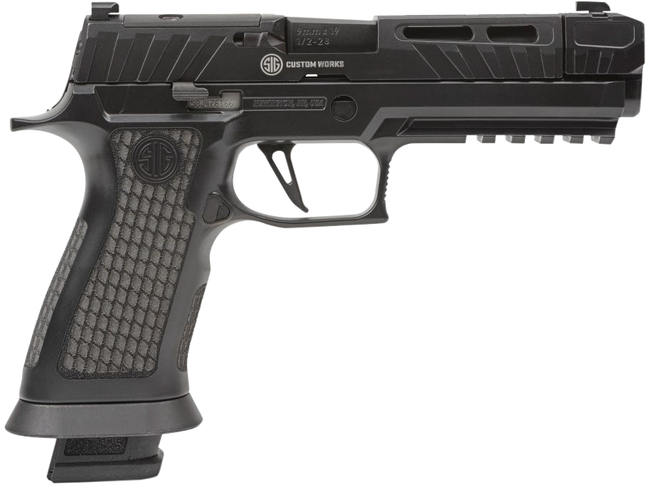 Sig Sauer P320 Spectre Comp Blackout 9mm Luger 4.60" 21+1 Semi-Auto Pistol