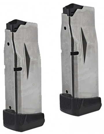 Ruger Max-9 9mm Luger 12-Rd E-Nickel Steel Pistol Magazine - Value 2-Pack