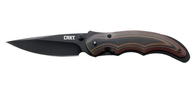 Columbia River Endorser 1105KC 3.18" Folding Drop Point Plain 8Cr14MoV Black G10 Knife