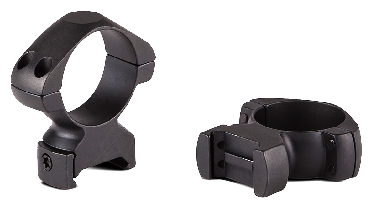 Konus 7405 Steel Rings 30mm Low 1.47" Matte Black 0 MOA