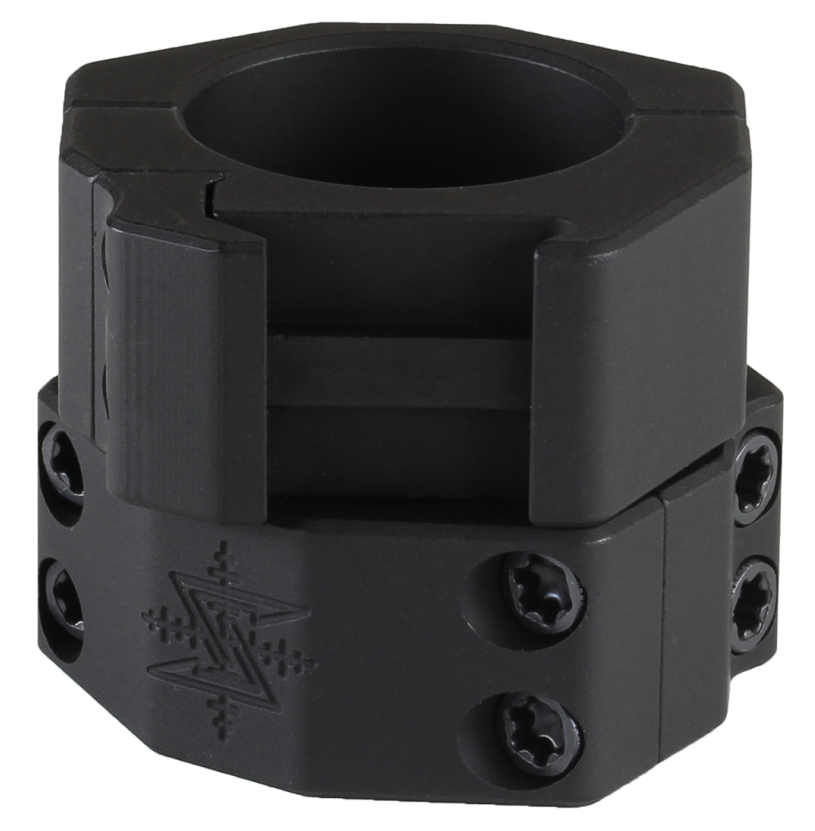 Seekins Precision Scope Rings 30mm Medium .87" Matte Black Picatinny Pair