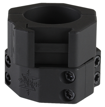 Seekins Precision Scope Rings 30mm Medium .87" Matte Black Picatinny Pair