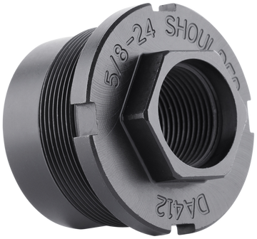 Dead Air DA412 Ghost-M & Pyro Fixed Mount 5/8x24 Black