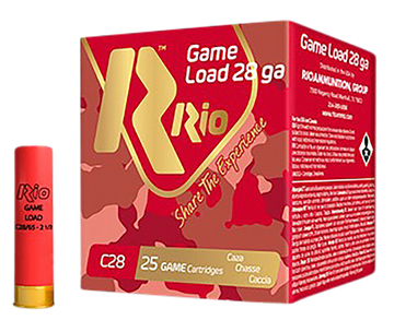 Rio Ammunition Game Load Heavy Field 28 Gauge 2.75" 1 oz 7.5 Shot - Box or Case