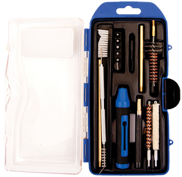 DAC GunMaster GM223AR AR-15 Cleaning Kit .223 Rem/5.56 NATO 17-Piece Black/Blue