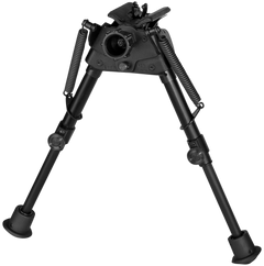 Harris S-BR2 Swivel Bipod 6-9" Swivel Stud Self-Leveling Rubber Feet