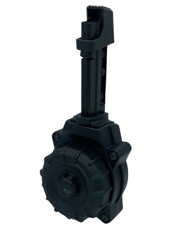 ProMag DRMA114 30-Rd 9mm Luger Drum Magazine for S&W M&P Shield EZ Black Polymer