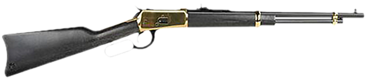 Heritage Mfg 92 44 Mag 18" 8+1 Lever Action Rifle - Gold PVD Hardwood