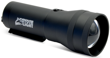 Coyote Light Pro White LED Predator Hunting Light Matte Black Aluminum 18650 Rechargeable
