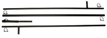 Mojo Outdoors HW2204 Extension Pole 12' Black Metal Decoy Stand