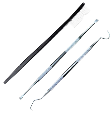 Kleen-Bore KB-PBSET 3-Piece Pick & Brush Tool Set