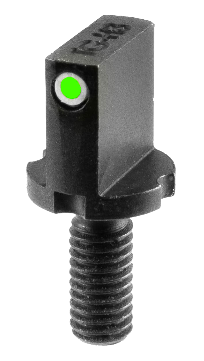 TruGlo TG231AR1 Tritium Front Sight AR-15 Green/White Outline Black