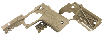 Recover Tactical CC3H-02 Standard Frame 1911 Polymer Grip & Rail System - Tan