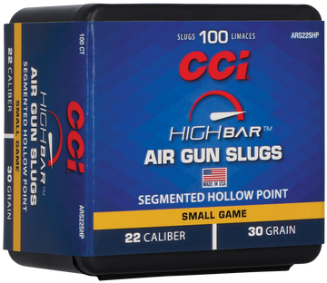 CCI High Bar Air Gun Slugs 22 Cal 30gr Segmented Hollow Point