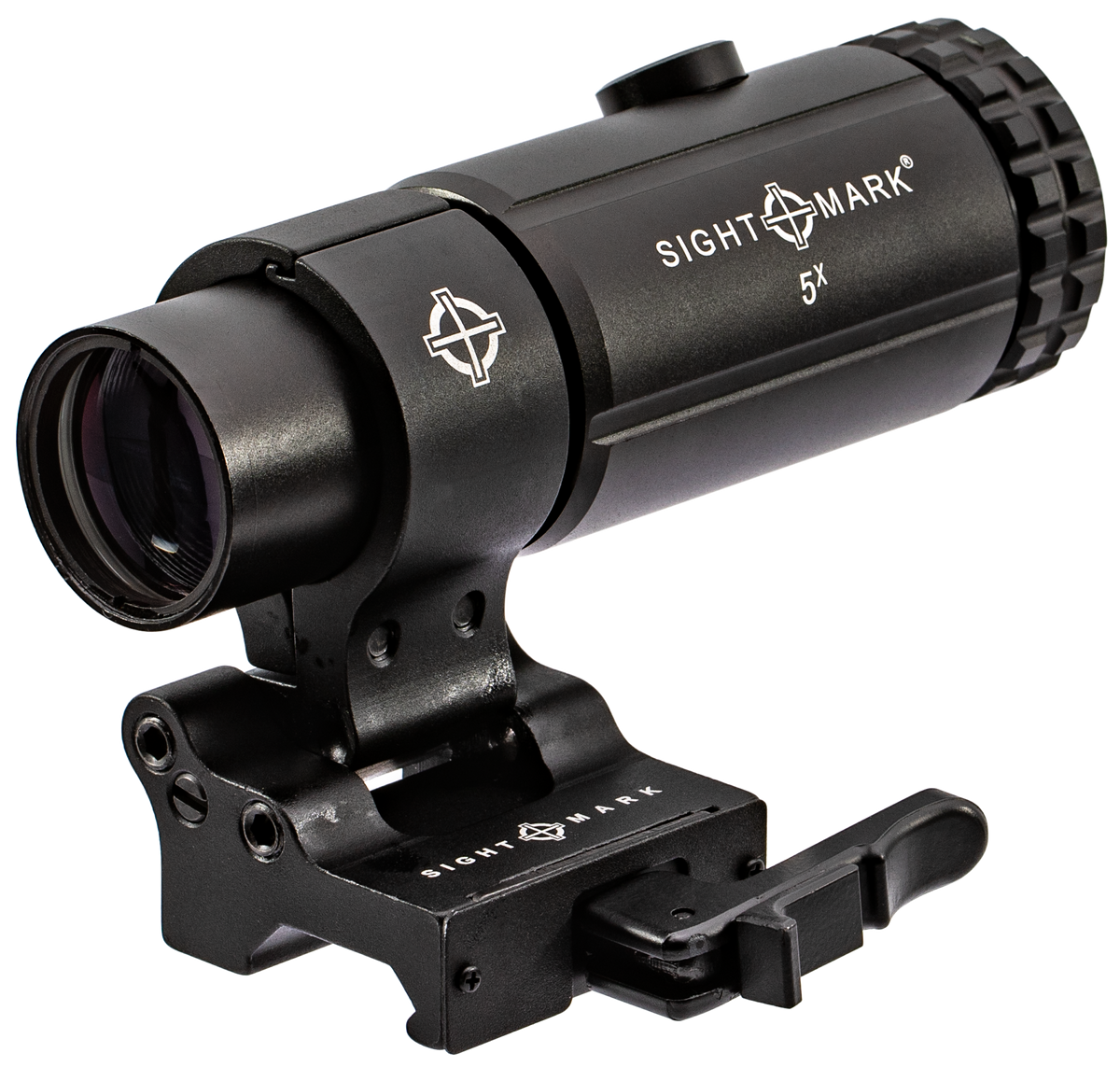 Sightmark T-5 Magnifier 5X LQD Flip to Side Mount Matte Black