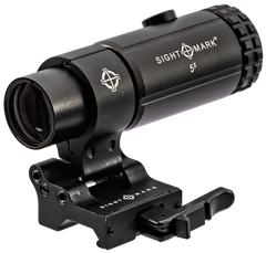 Sightmark T-5 Magnifier 5X LQD Flip to Side Mount Matte Black