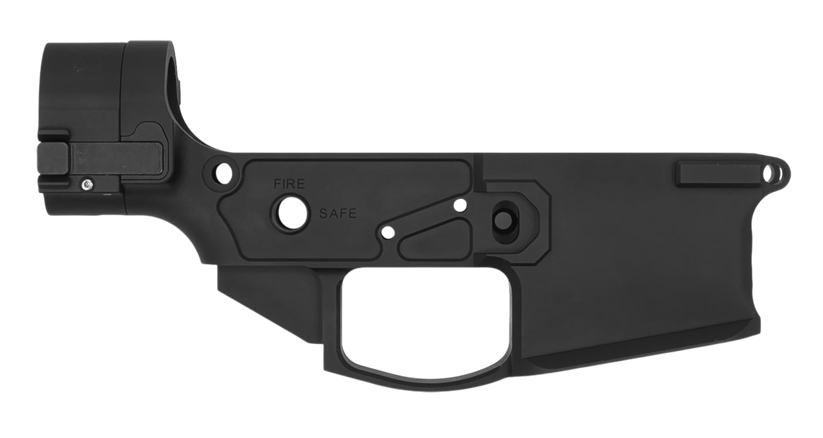 Shield Arms SA-15 Folding AR-15 Multi-Caliber Billet Aluminum Black Anodized Stripped Lower Receiver