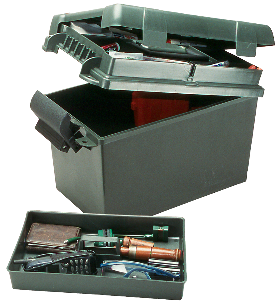 MTM Case-Gard SPUD111 Sportsmen's Plus Utility Dry Box 15"x8.8"x9.4" Forest Green