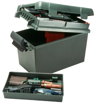 MTM Case-Gard SPUD111 Sportsmen's Plus Utility Dry Box 15"x8.8"x9.4" Forest Green