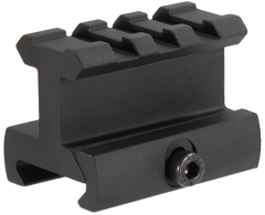Aim Sports ML111 Riser Mount AR-15 1" High Profile Black Anodized 1.60" Long