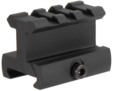 Aim Sports ML111 Riser Mount AR-15 1" High Profile Black Anodized 1.60" Long