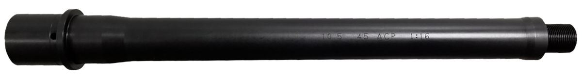 Stern Defense 45 ACP 10.5" 4150 Chrome Moly Black Melonite Stripped Barrel