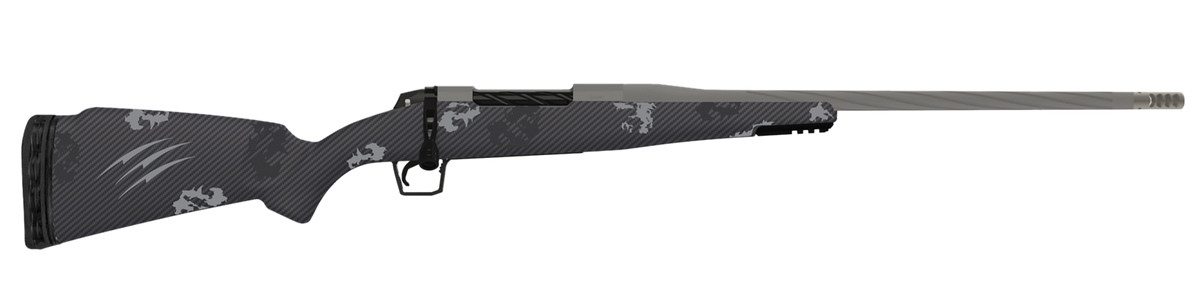 Fierce Firearms Twisted Rogue Mini 300 PRC 22" 3+1 Bolt-Action Rifle - Tungsten Cerakote / Phantom Camo