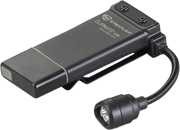 Streamlight ClipMate USB Clip-On Light 70/10/0.5/0.2 Lumens White/Red LED - Black