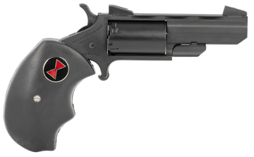 North American Arms Black Widow 22 WMR 2" 5-Shot SAO Mini-Revolver - Matte Black Cerakote
