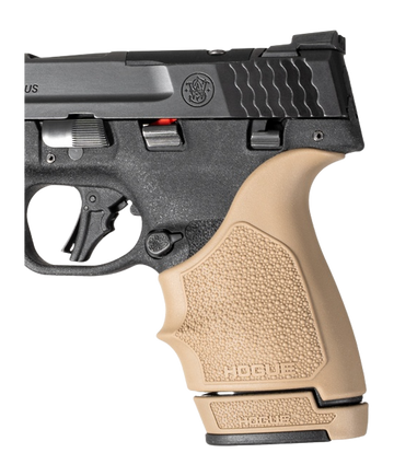 Hogue HandAll Beavertail Grip Sleeve S&W M&P 9 Shield Plus Flat Dark Earth