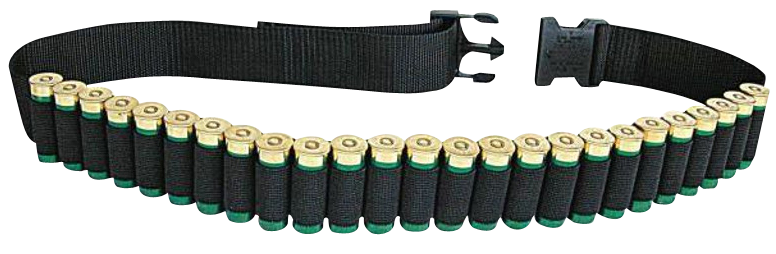 Allen 211 Shotgun Shell Belt Black Cordura 25rd Waist Mount