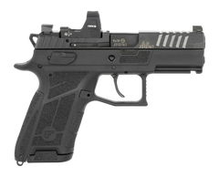 CZ P-09 C Nocturne Compact 9mm Luger 3.75" 15+1 DA/SA Semi-Auto Pistol w/ Viridian RFX-15 Optic