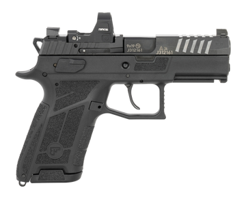 CZ P-09 C Nocturne Compact 9mm Luger 3.75" 15+1 DA/SA Semi-Auto Pistol w/ Viridian RFX-15 Optic