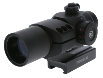 TruGlo Triton 30mm 5 MOA Tri-Color Illuminated Red Dot Sight - Black Anodized