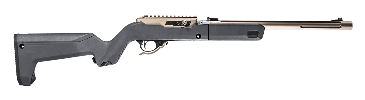 Magpul Industries X-22 Backpacker Stock Stealth Gray Synthetic for Ruger 10/22 Takedown - Fixed