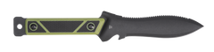 S.O.G Riptide HQ Edition 6.5" Fixed Blade Powder Coated Black/Green Polypropylene