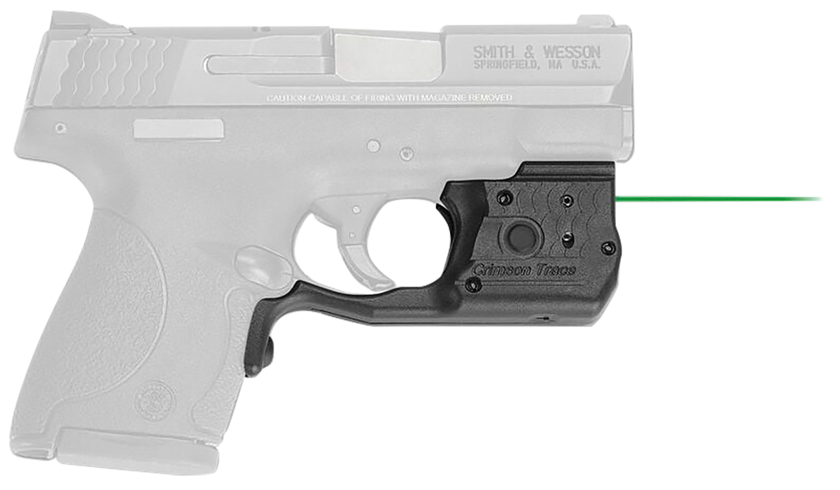 Crimson Trace 0158401 Laserguard Pro S&W M&P Shield 9mm/.40 S&W Green Laser/LED Light