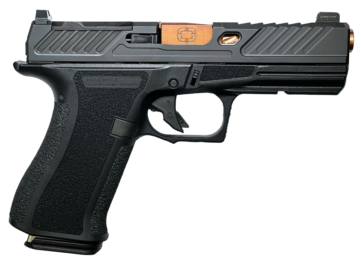Shadow Systems CR920XL Elite 9mm Luger 4.18" 15+1 Semi-Auto Pistol - Black/Bronze