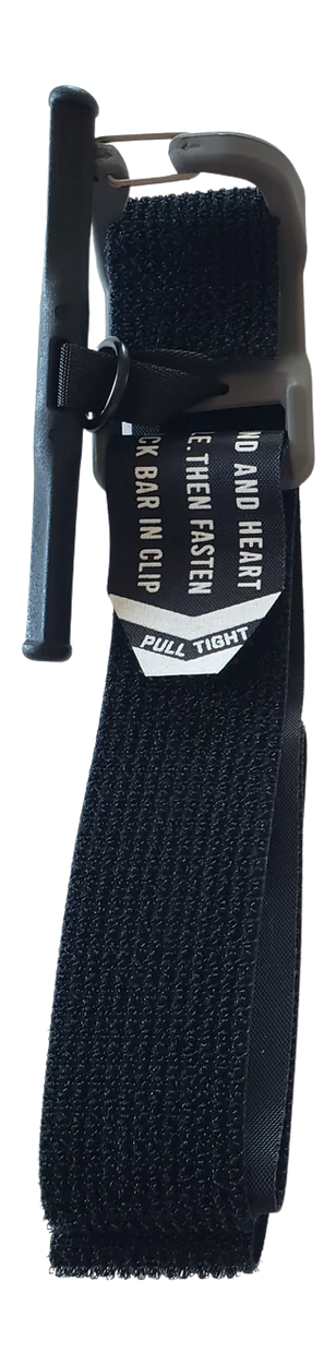 Flux Defense Snakestaff ETQ Gen 2 1" Gray EDC Tourniquet