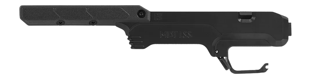 MDT LSS GEN3 Chassis System Black Aluminum - Ruger American Short Action Left Hand