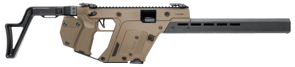 Kriss USA Vector CRB Gen3 9mm Luger 16" 10+1 Semi-Auto Rifle - FDE - California Compliant