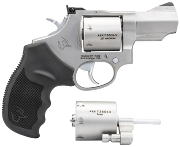 Taurus 692 357 Mag/38 Special +P/9mm 2.5" 7rd Medium Frame DA/SA Revolver - Matte Stainless