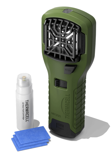 Thermacell MR300G Portable Mosquito Repeller Olive 15 ft 12-Hr