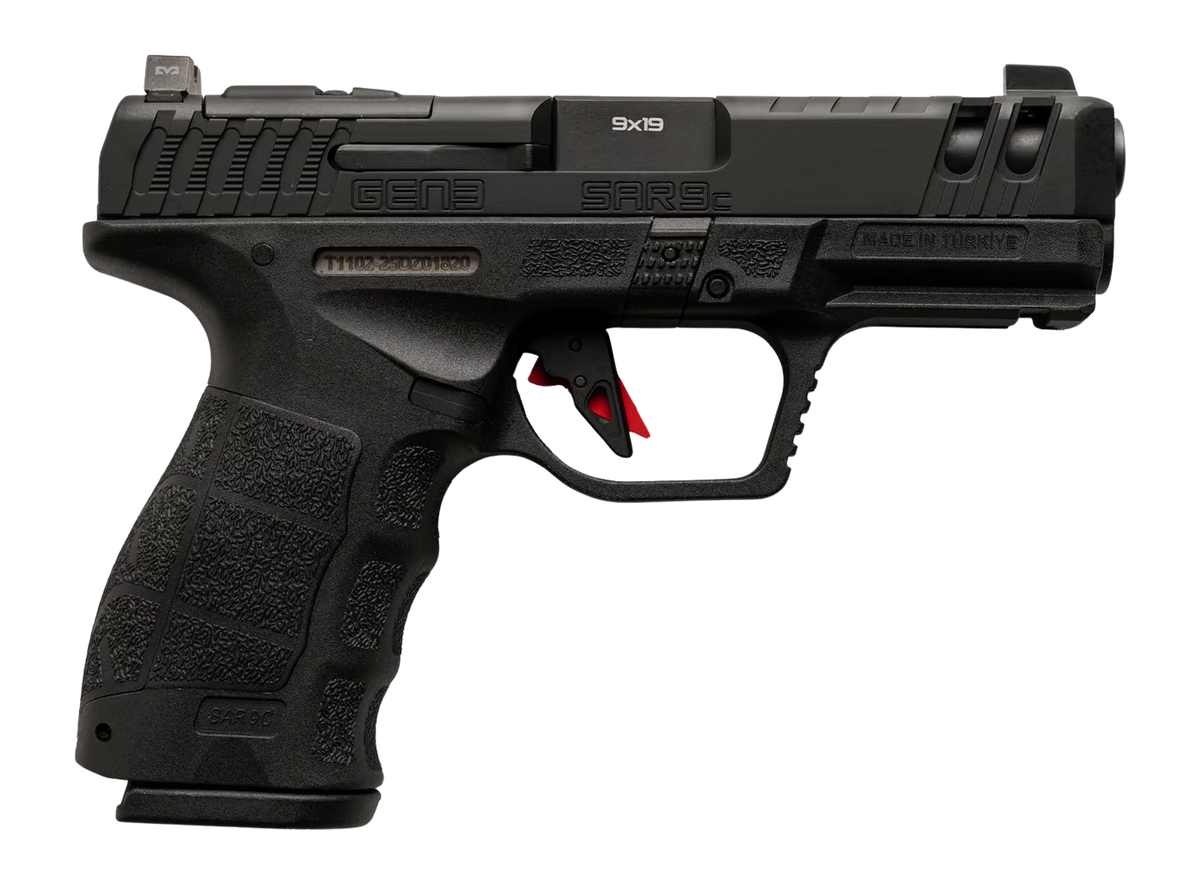SAR USA SAR9 Gen3 Compact 9mm Luger 4.10" 10+1 Semi-Auto Pistol