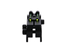 TruGlo TG944D Gobble-Dot Magnum Pro 12 Gauge Red/Green Fiber Optic Shotgun Sight Set - Benelli Legacy/M1 Field/Montefeltro/SBE/Vinci