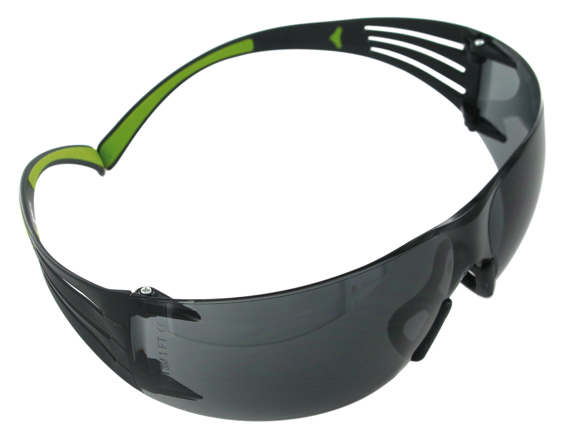 3M Peltor SecureFit 400 Sport Safety Glasses - Gray Polycarbonate Lens Anti-Fog ANSI Z87.1