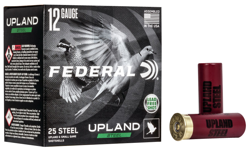 Federal Upland Field & Range 12 Gauge 2.75" 1 oz #6 Shot 25 Rd - Box or Case