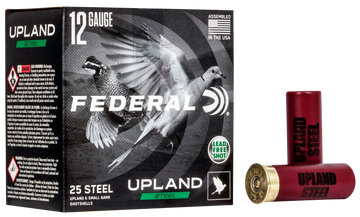 Federal Upland Field & Range 12 Gauge 2.75" 1 oz #6 Shot 25 Rd - Box or Case
