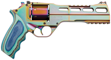 Chiappa Firearms Rhino 60DS Nebula 357 Mag 6" 6-Shot DA/SA Revolver - Rainbow PVD